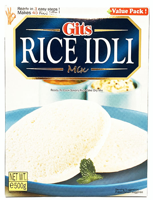 Gits Rice Idli Mix - Rice & Flour 500gm by Gits - Image 1