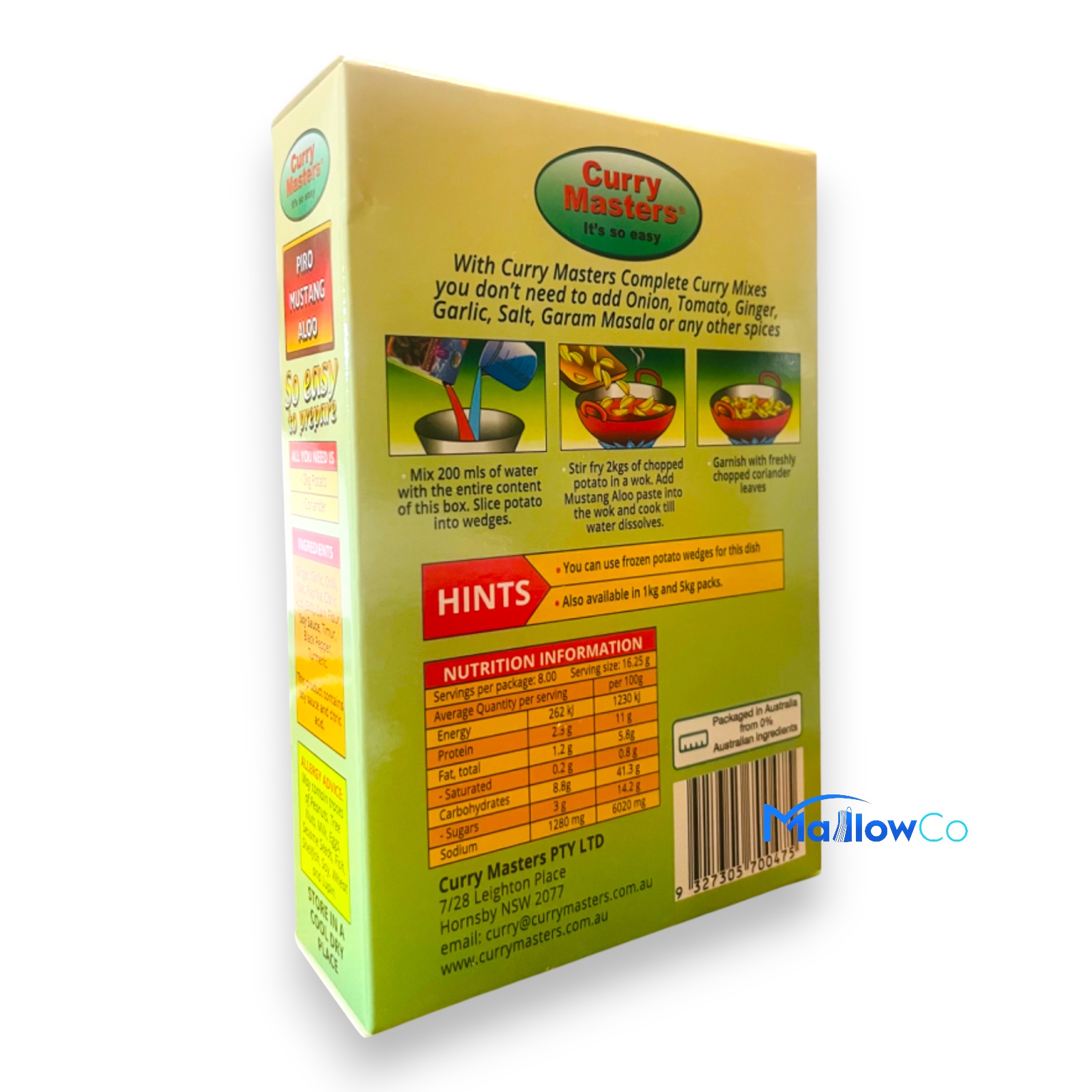 Curry Masters Mustang Aloo Masala – Authentic Nepali-Style Spiced Potato Mix - Spices & Premix 1pcs by Curry Master - Image 2
