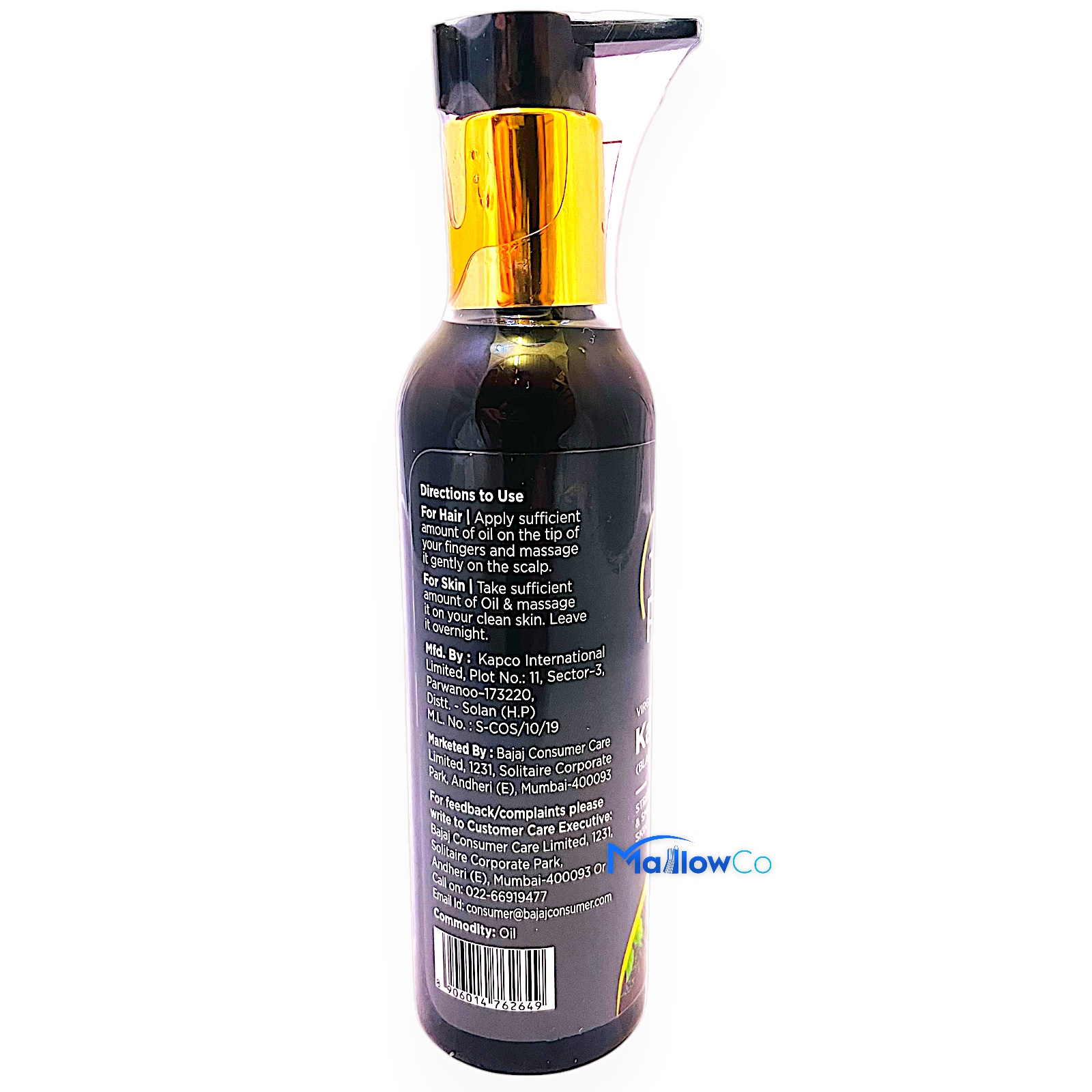 Bajaj Kalonji Oil - Cosmetics & Health 200ml - Image 2