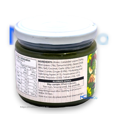 Sabrini Spicy Sandwich Spread - Pickle & Chutney 350gm