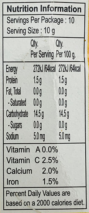 Mangal Anardana  Powder - Spices & Premix 1pcs by Mangal - Image 3