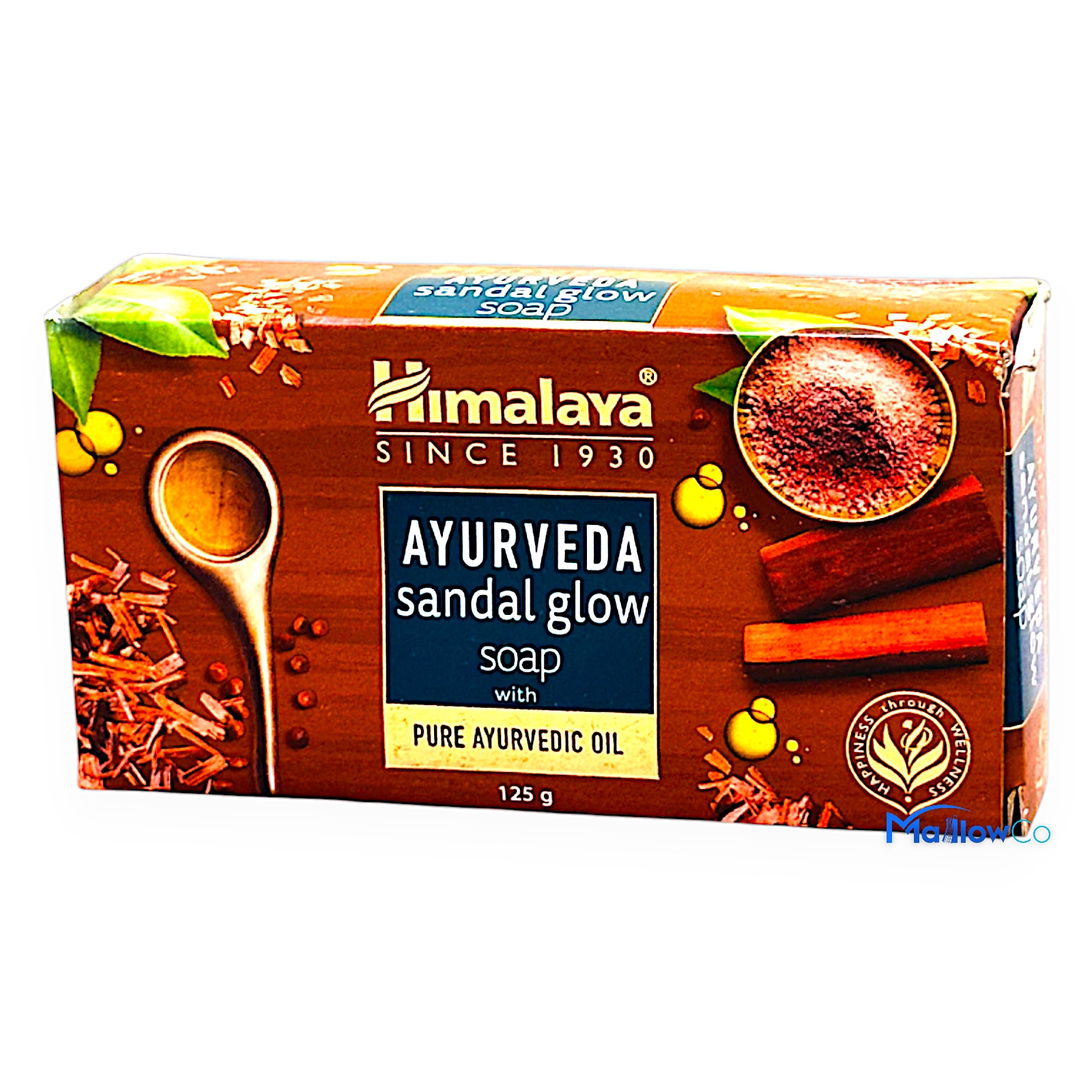 Himalaya Ayurveda Sandal Glow Soap - Cosmetics & Health 125gm by Himalaya - Image 1
