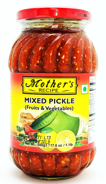 Mothers Mixed pickle - Pickle & Chutney 500gm - Image 1