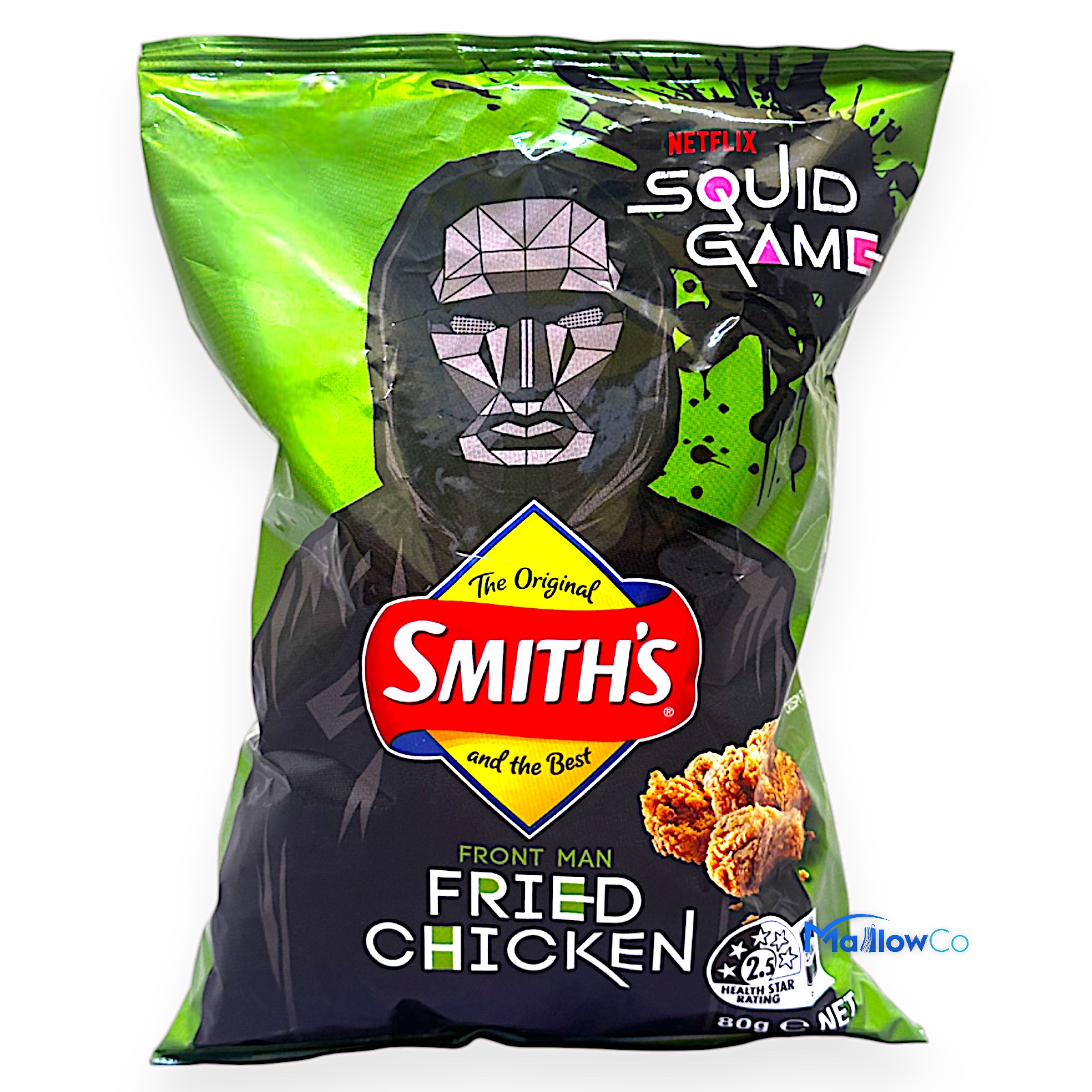Smith’s Fried Chicken Potato Chips – Crinkle-Cut Snack - Snacks & Biscuit 80gm - Image 1