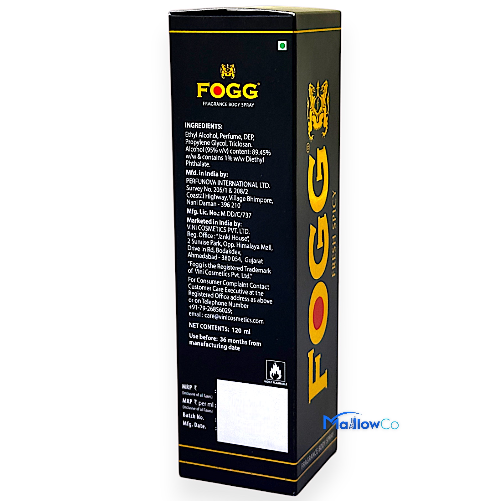 Fogg Fresh Spicy Body Spray - Cosmetics & Health 120ml by Fogg - Image 3