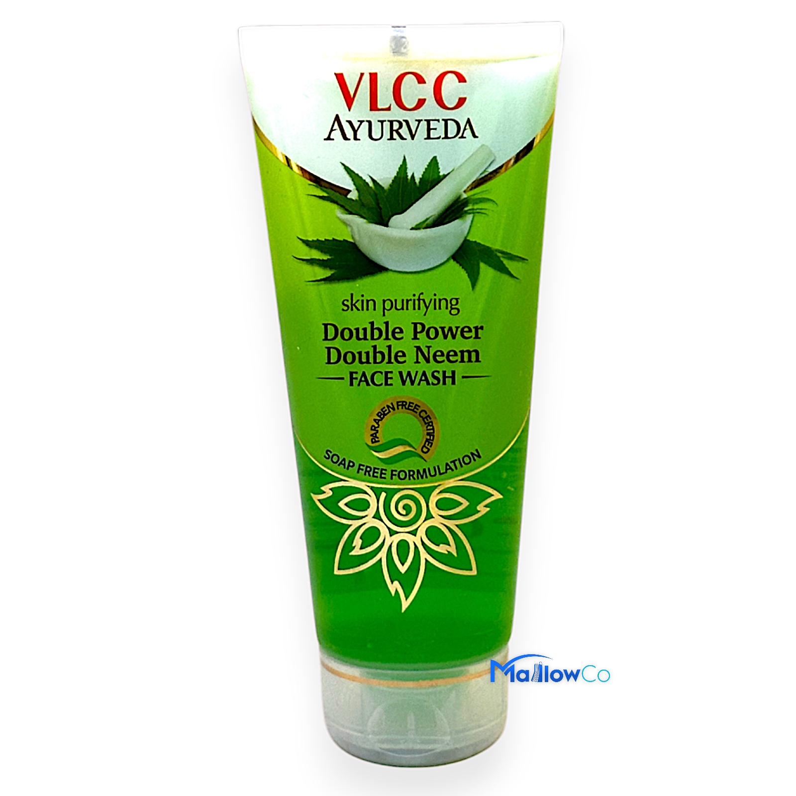 VLCC Ayurveda Double Power Double Neem Facewash - Cosmetics & Health 100gm - Image 1