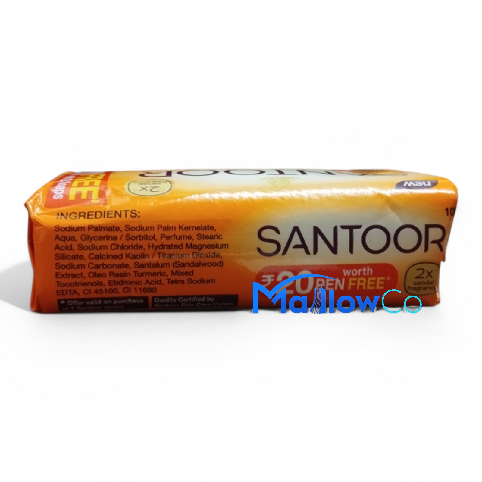 Santoor Skin Moisturising Soap - Cosmetics & Health 1pcs - Image 2