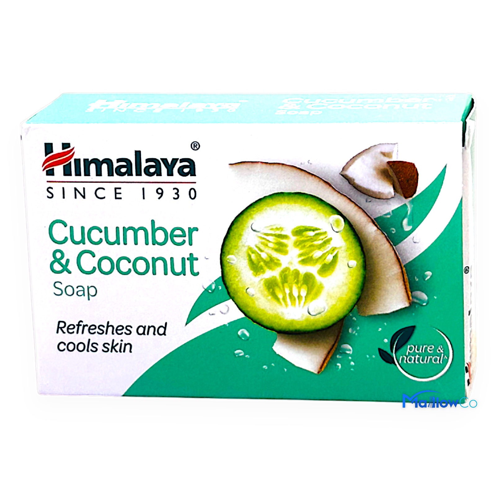Himalaya Cucumber & Coconut Soap - Refreshing Herbal Bathing Bar - Cosmetics & Health 125gm by Himalaya - Image 1