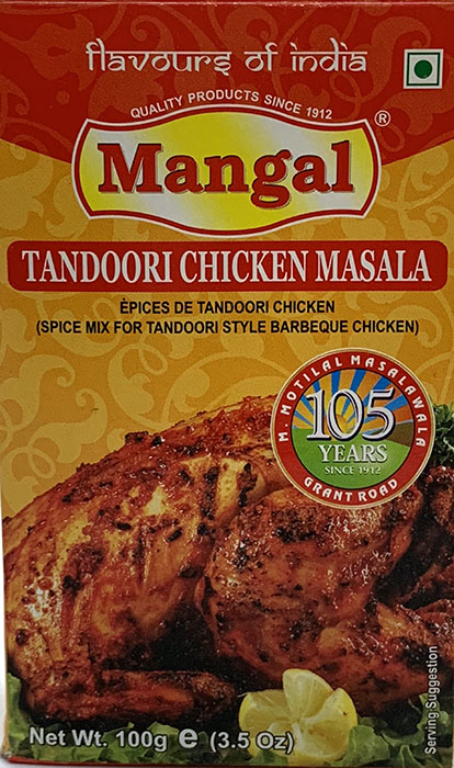 Mangal Tandoori Chicken MAsala - Spices & Premix 1pcs by Mangal - Image 1