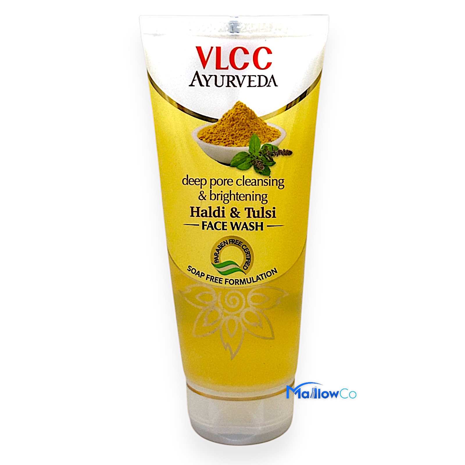 VLCC Ayurveda Haldi and Tulsi Facewash - Cosmetics & Health 100gm - Image 1