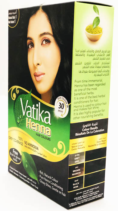 Vatika Henna Hair Colour - Cosmetics & Health 1pcs - Image 2