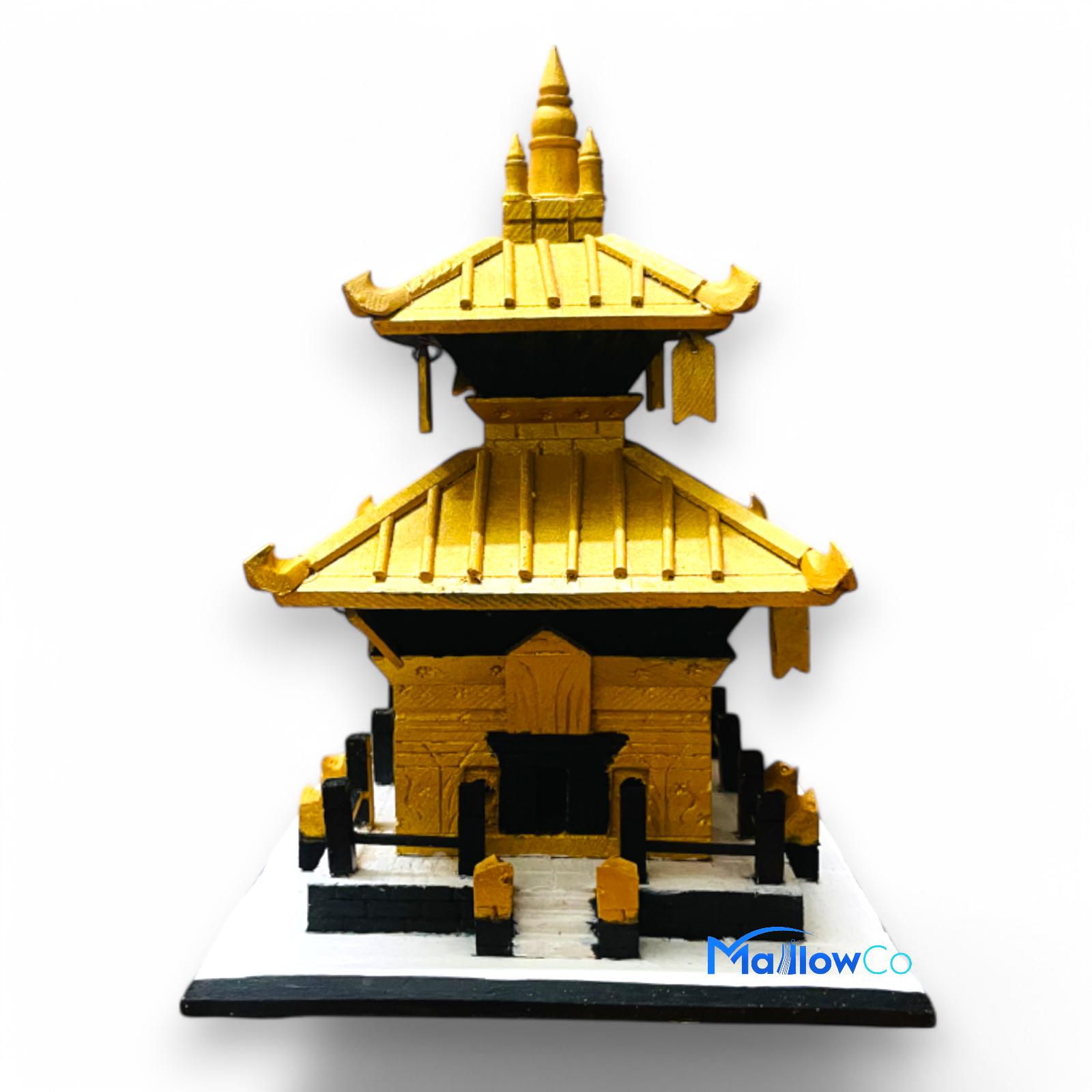 Nepali Handmade Replica Of Pashupatinath Temple 8 inch - Festive & Occasions 1pcs - Image 1