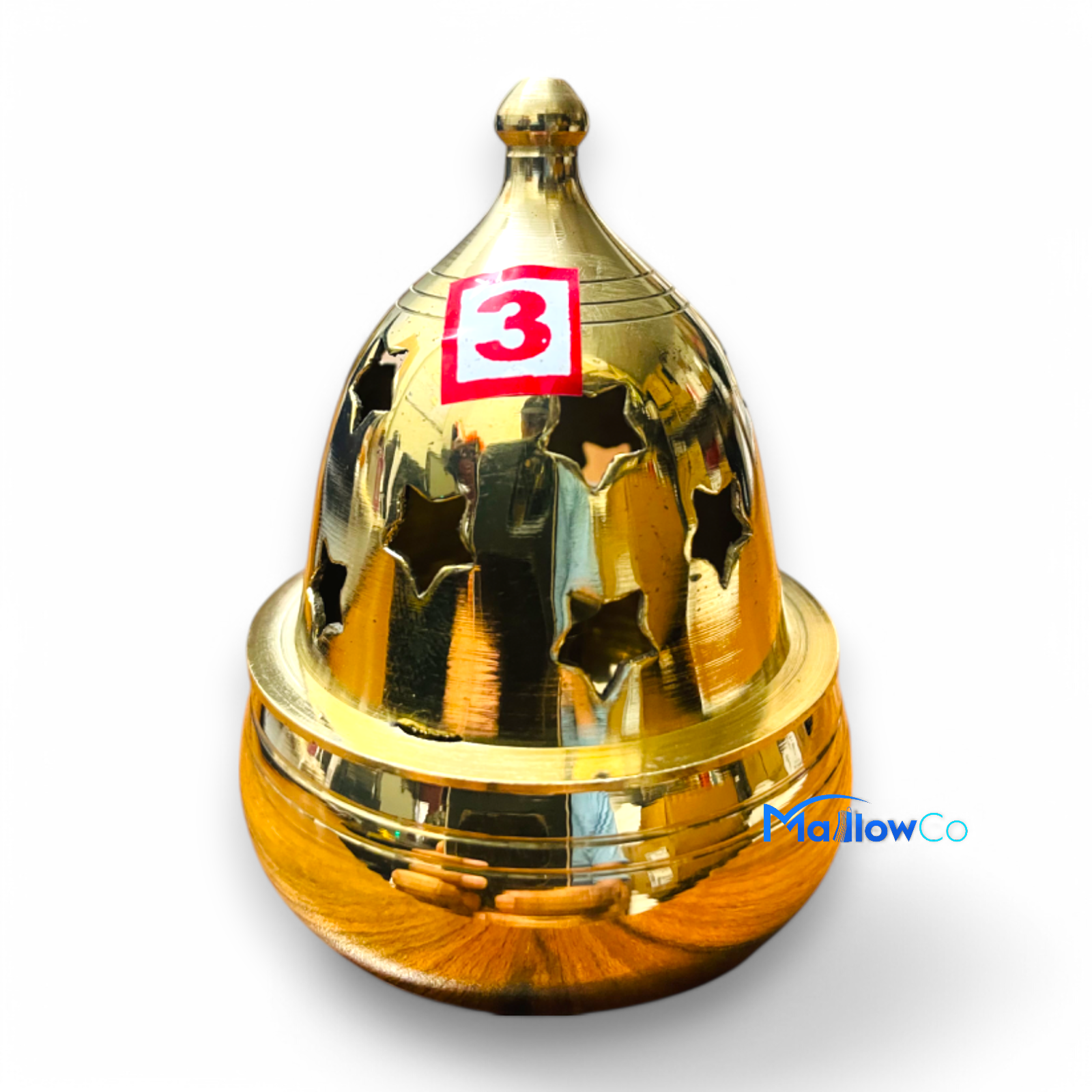 Apple Deep Dhupauro Brass 125gm - Festive & Occasions 1pcs - Image 2