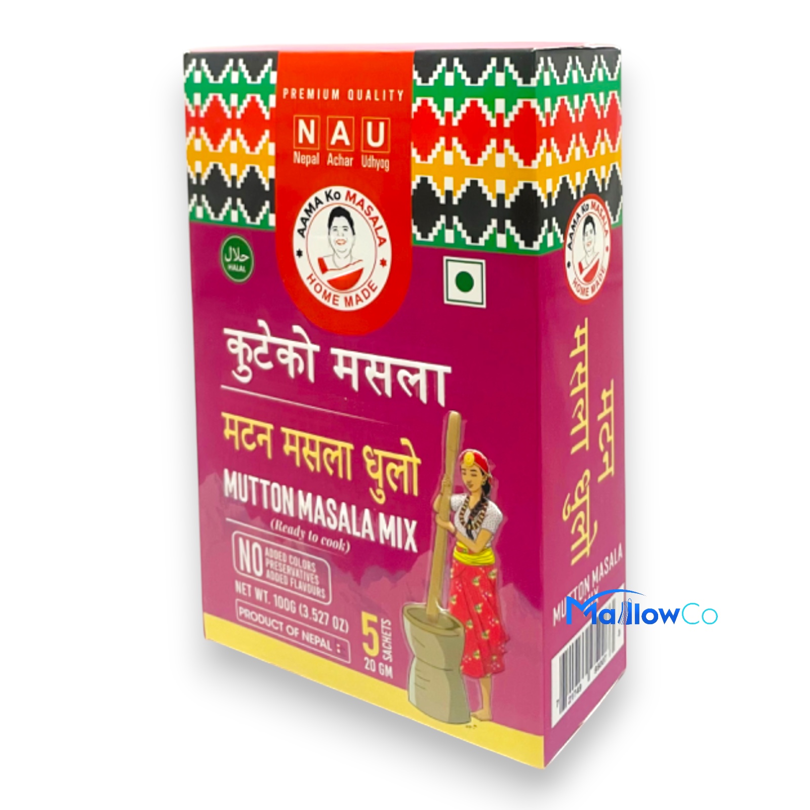 Aama Ko Masala Mutton Masala Mix (Ready to Cook) - 100g - Spices & Premix 1pcs by Aamako Achar - Image 2
