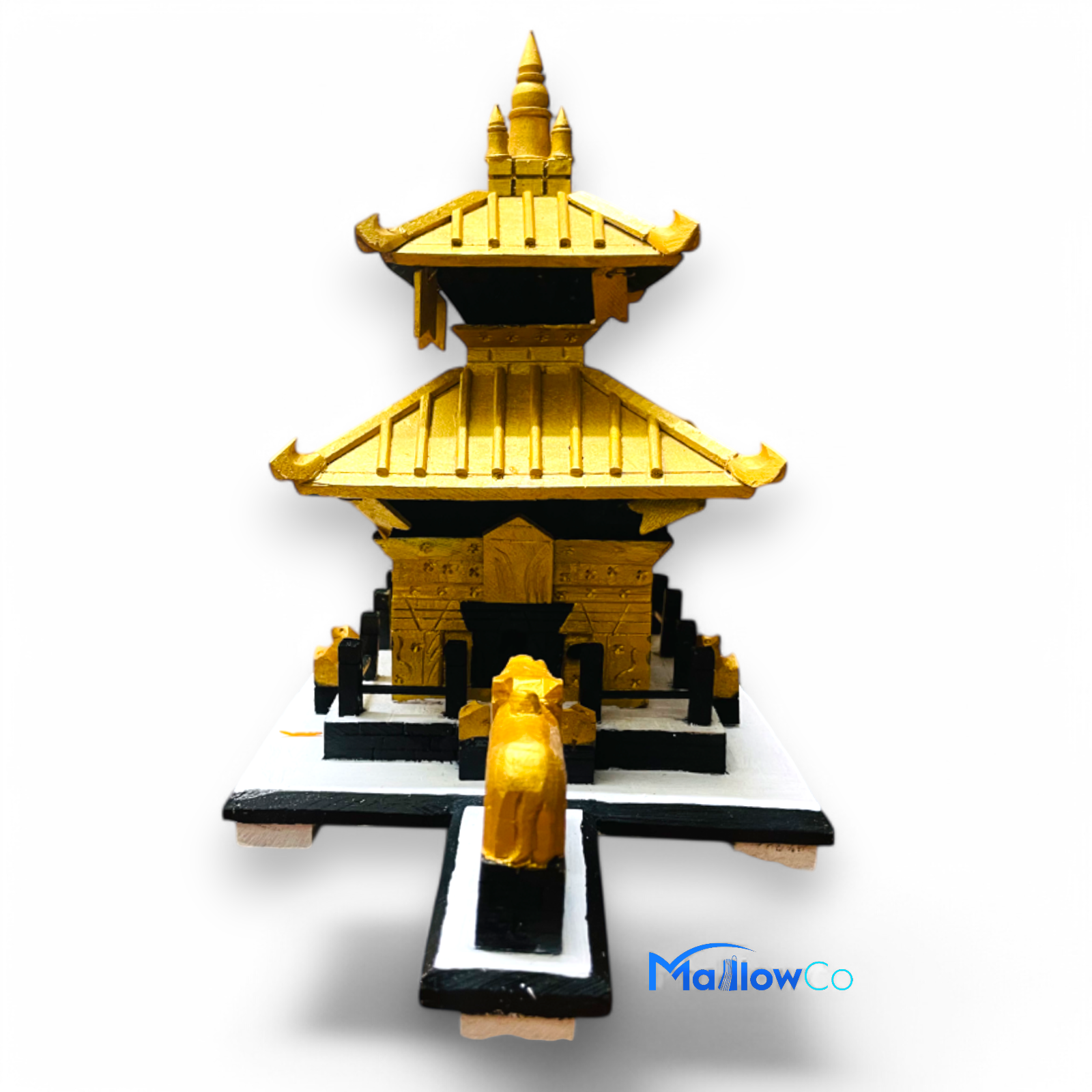 Nepali Handmade Replica Of Pashupatinath Temple 8 inch - Festive & Occasions 1pcs - Image 3