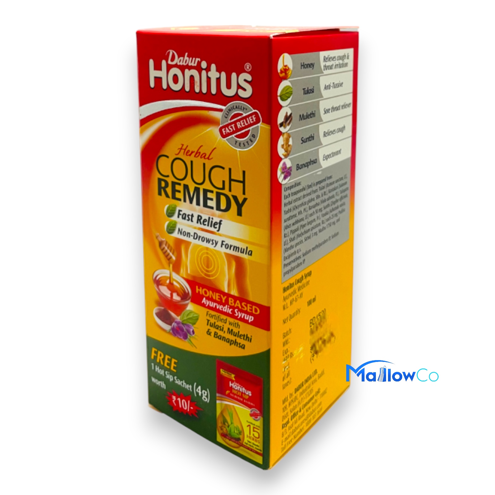 Dabur Honitus 100ml - Cosmetics & Health 1pcs by Dabur - Image 3