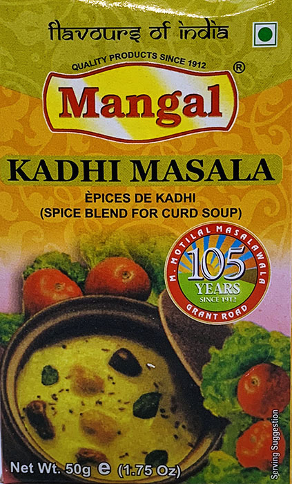 Mangal Kadhi Masala - Spices & Premix 1pcs by Mangal - Image 1