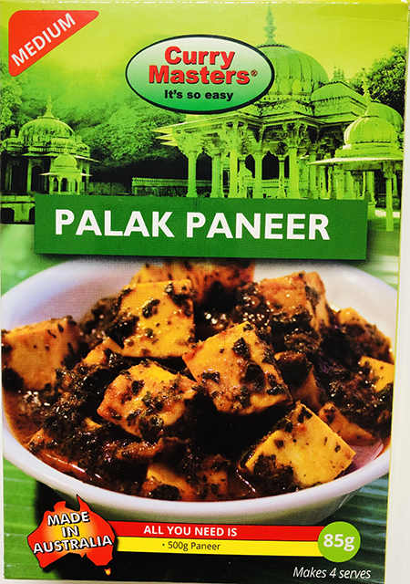 Curry Masters Palak Paneer - Spices & Premix 1pcs by Curry Master - Image 1