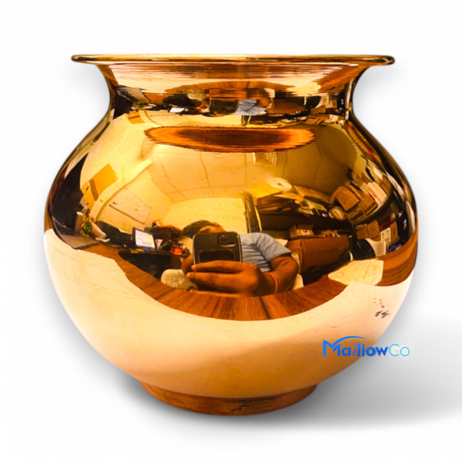 Copper Loti 3 No 100% pure - Festive & Occasions 1pcs - Image 1
