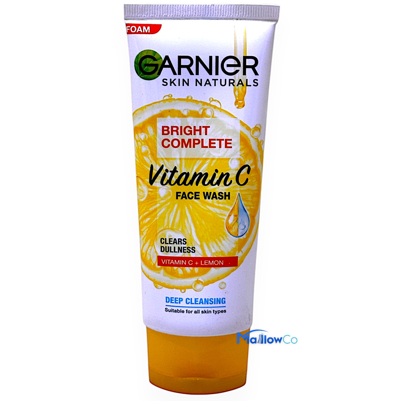 Garnier Bright Complete Vitamin C Facewash - Cosmetics & Health 100gm - Image 1