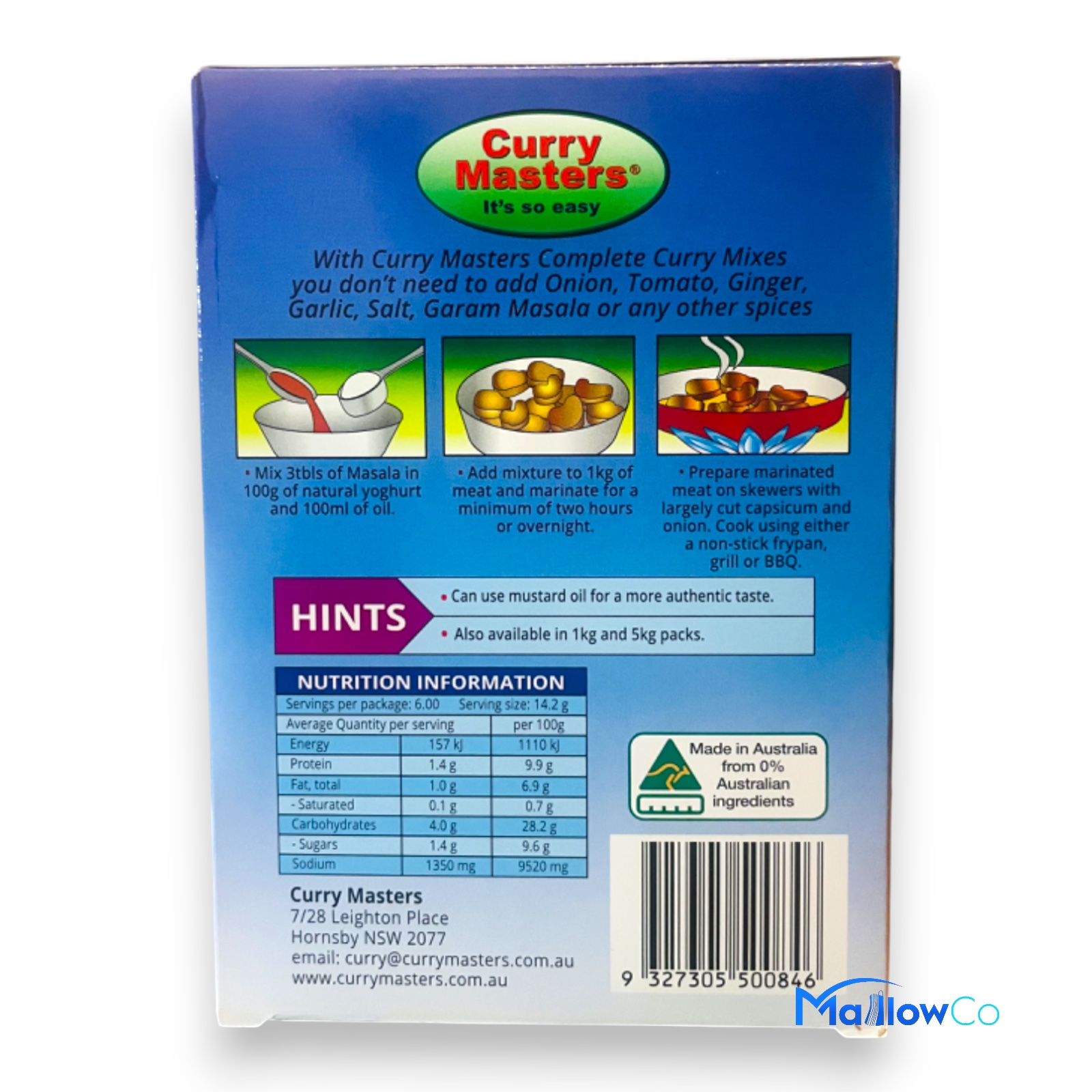 Curry Master Sekuwa Masala - Spices & Premix 1pcs by Curry Master - Image 2