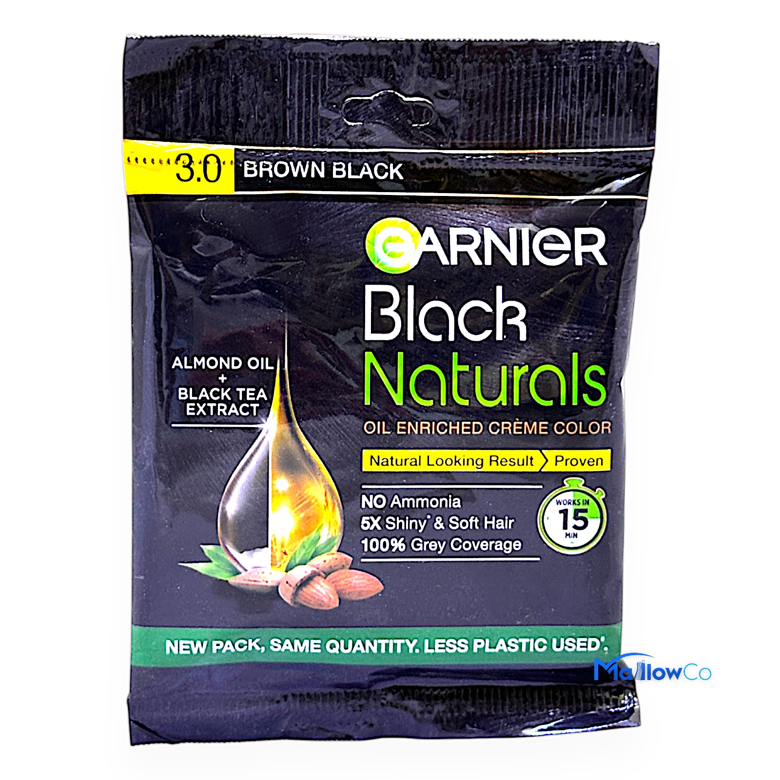 Garnier  Creme Color 3.0 Brown Black - Cosmetics & Health 20gm - Image 1