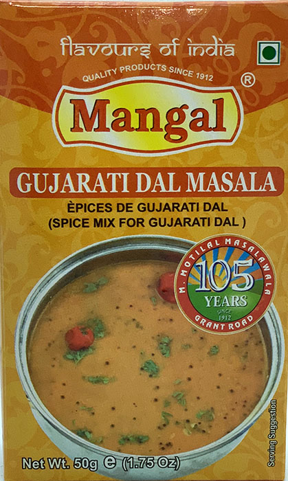 Mangal Gujarati Dal Masala - Spices & Premix 1pcs by Mangal - Image 3