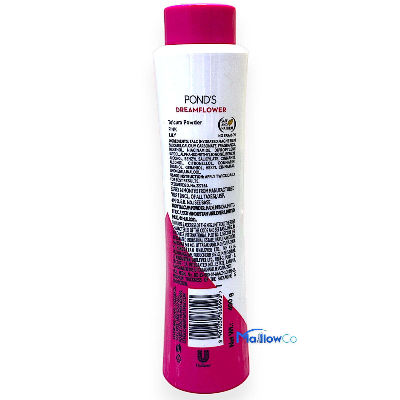Ponds Dream Flower Fragrant Talcum Powder - Cosmetics & Health 400gm by Ponds - Image 2