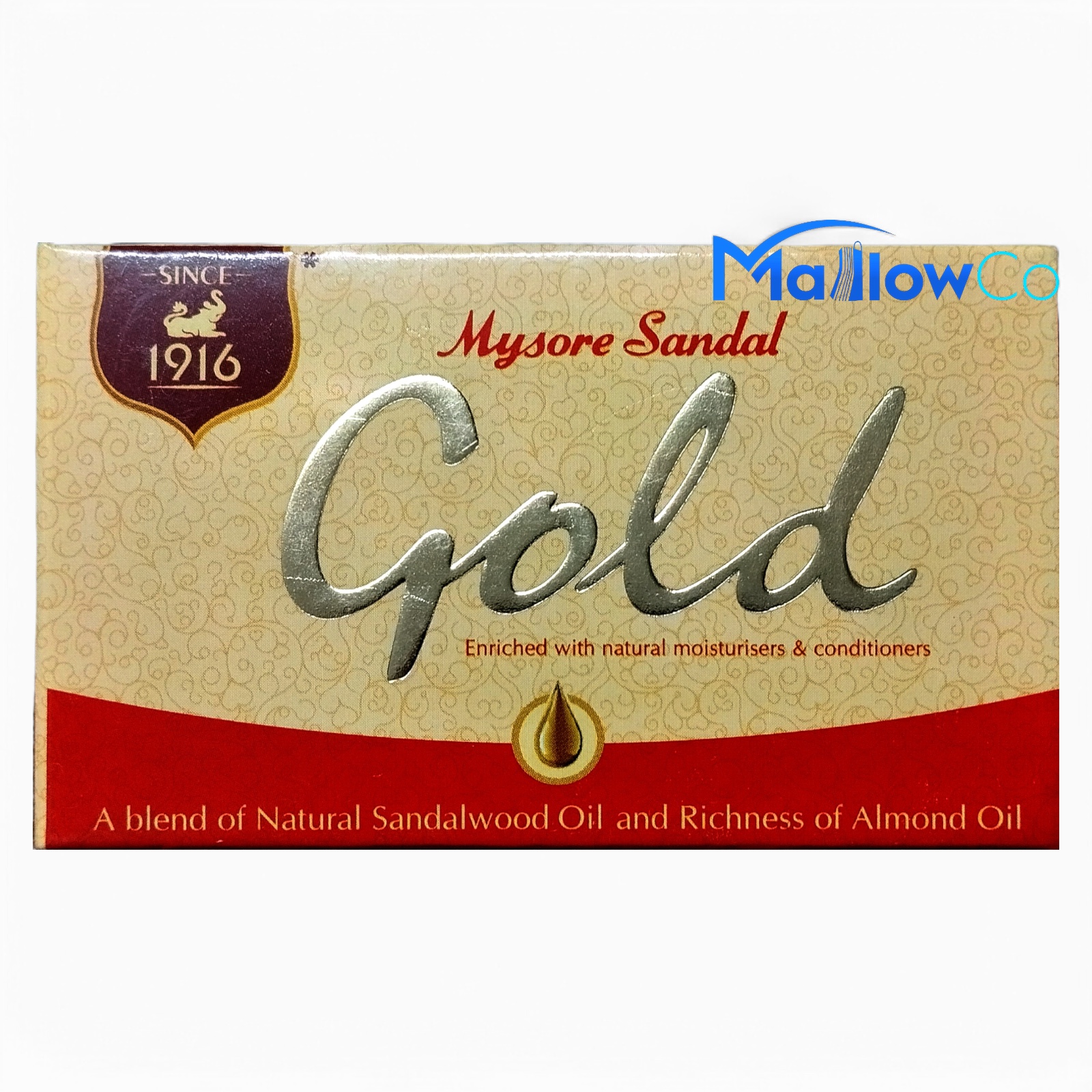 Mysore Sandal Gold Soap - Cosmetics & Health 1pcs - Image 3
