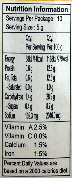 Mangal Biryani Masala - Spices & Premix 50gm by Mangal