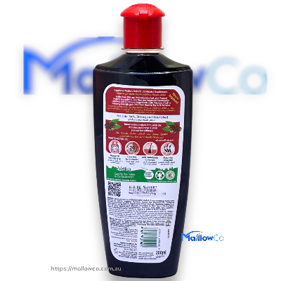 Vatika Natural Castor Promotes Thicker Hair Oil 200ml - Cosmetics & Health 200ml - Image 2