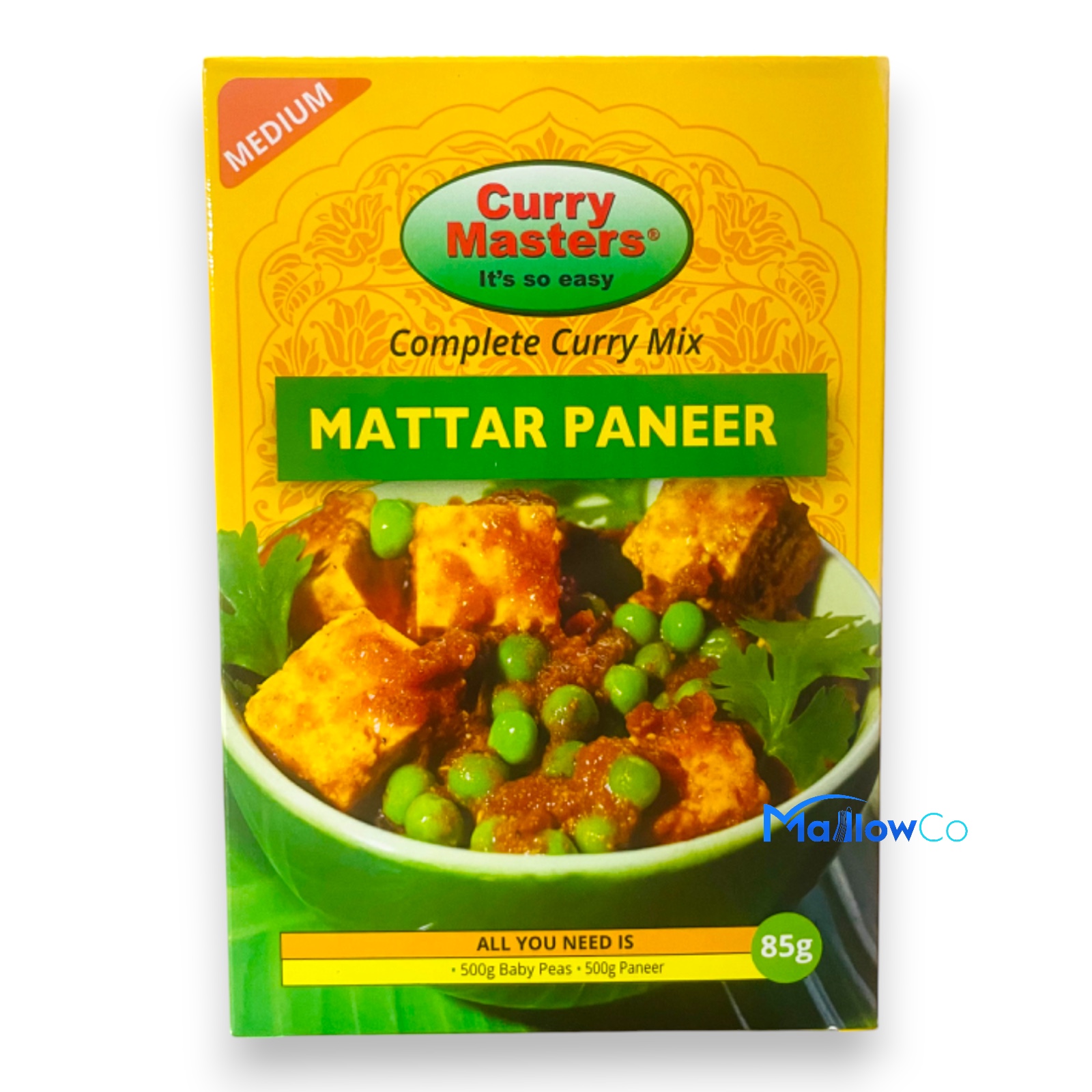 Curry Masters Matar Paneer Curry - Spices & Premix 1pcs by Curry Master - Image 1