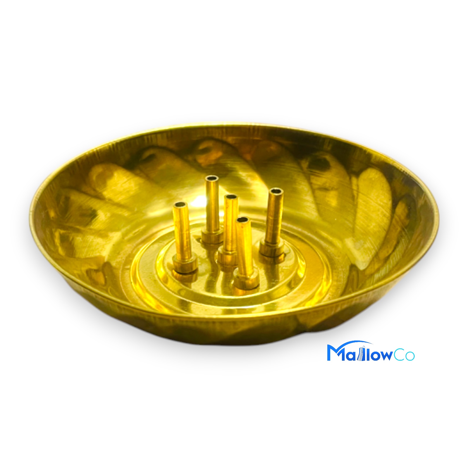 Brass Five Stick Ag Stand - Festive & Occasions 1pcs - Image 1