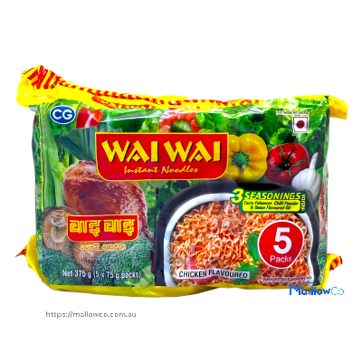 Wai Wai Noodle - Snacks & Biscuit 5pcs by Wai Wai - Image 1