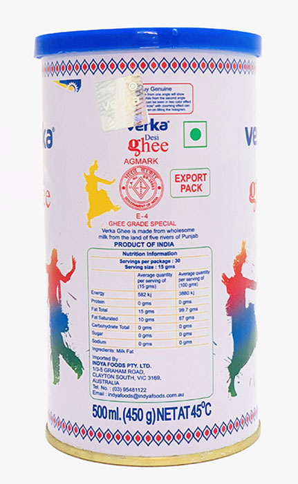 Verka Desi Ghee - Nuts,Ghee & Oil 500gm - Image 2