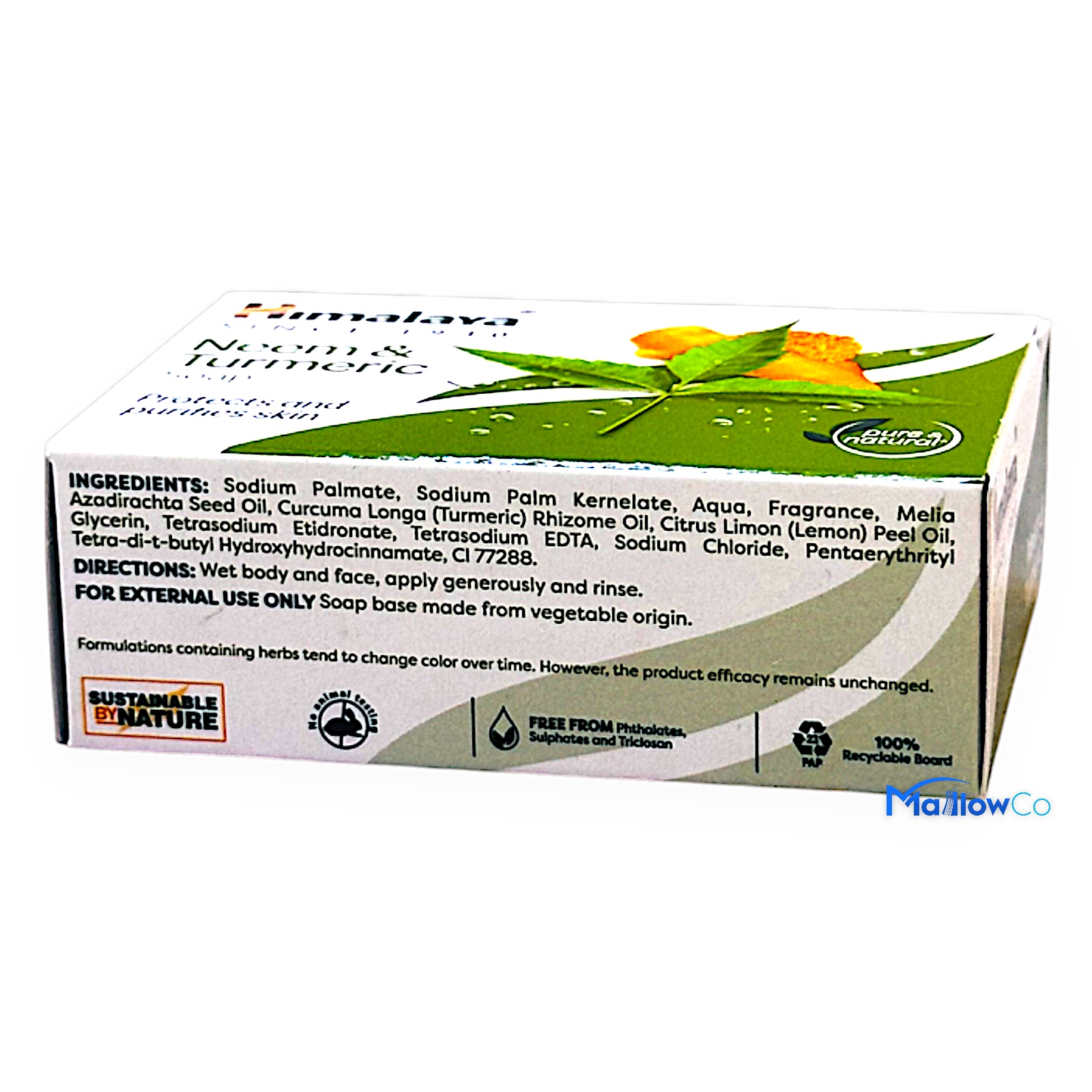 Himalaya Neem and Turmeric Soap - Cosmetics & Health 125gm by Himalaya - Image 2