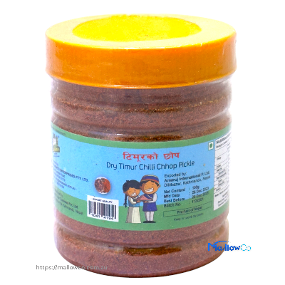 Dry Timur Chilli Chop Pickle