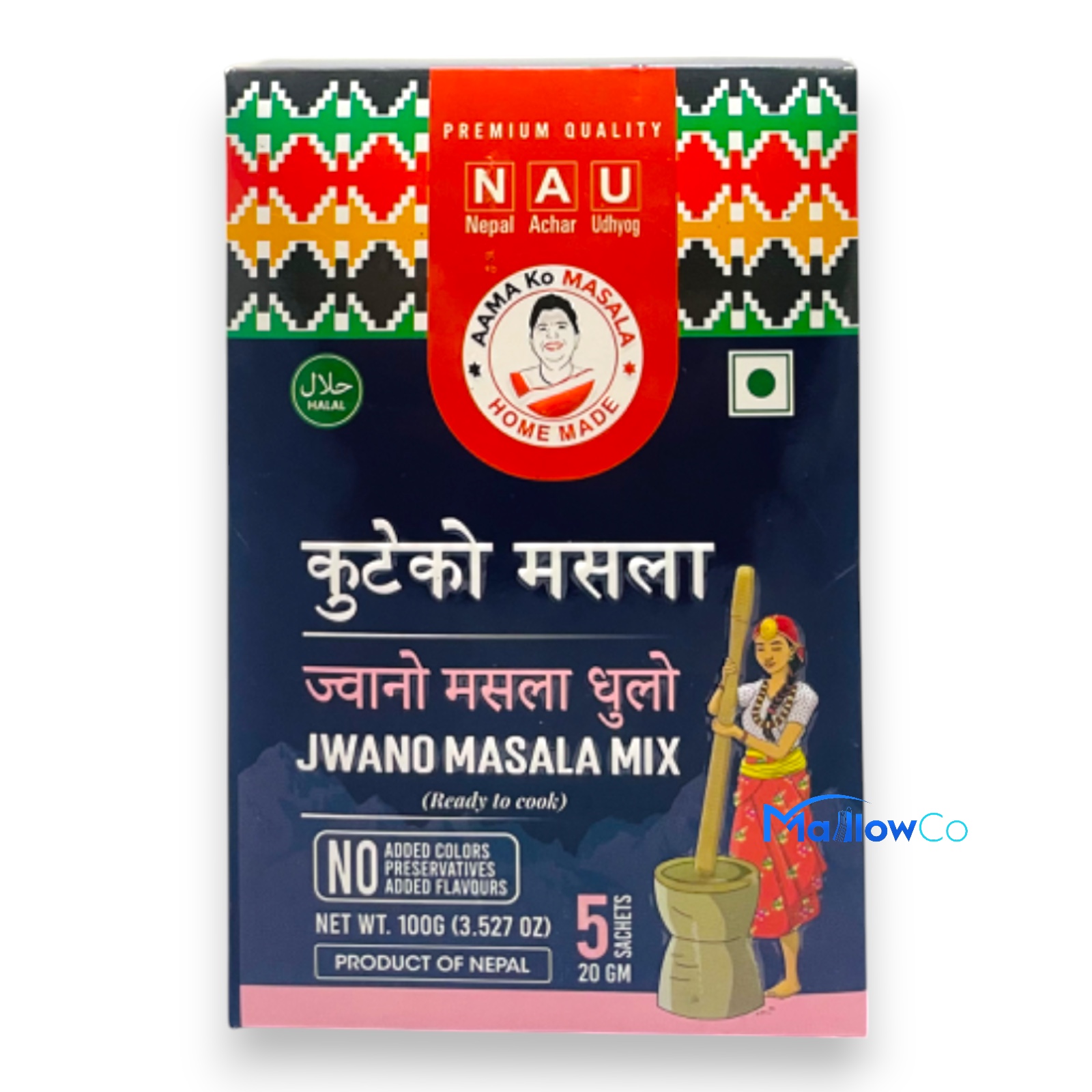 Aama Ko Masala Jwano Masala Mix Ready to Cook 100g