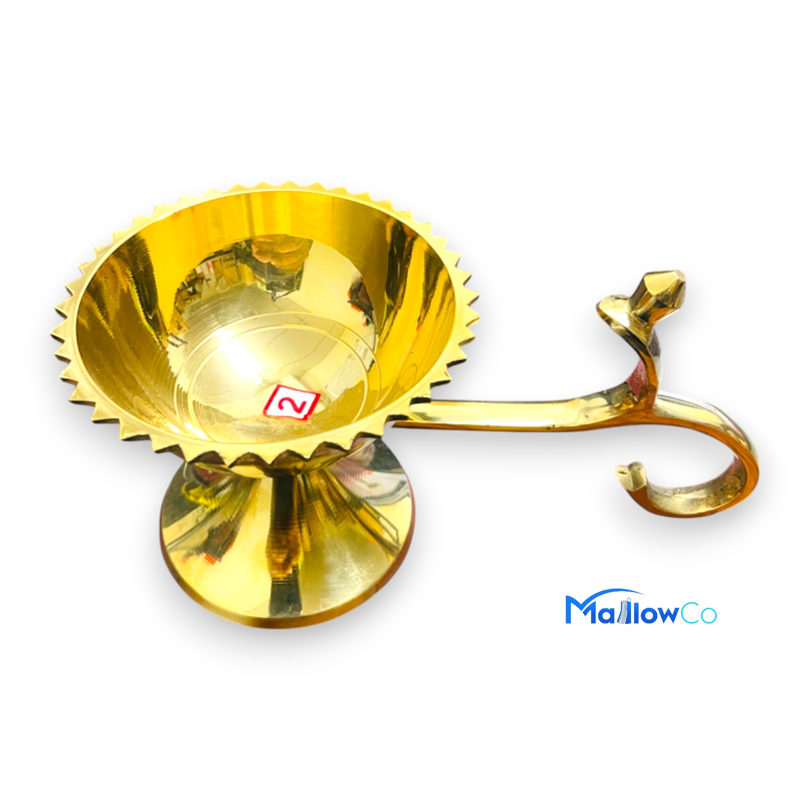 Brass Dhupauro With Attractive Handle