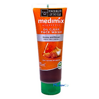 Medimix Ayurvedic Oil Clear Facewash, Honey and Besan