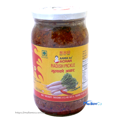 Aamako Radish Pickle with Chilli