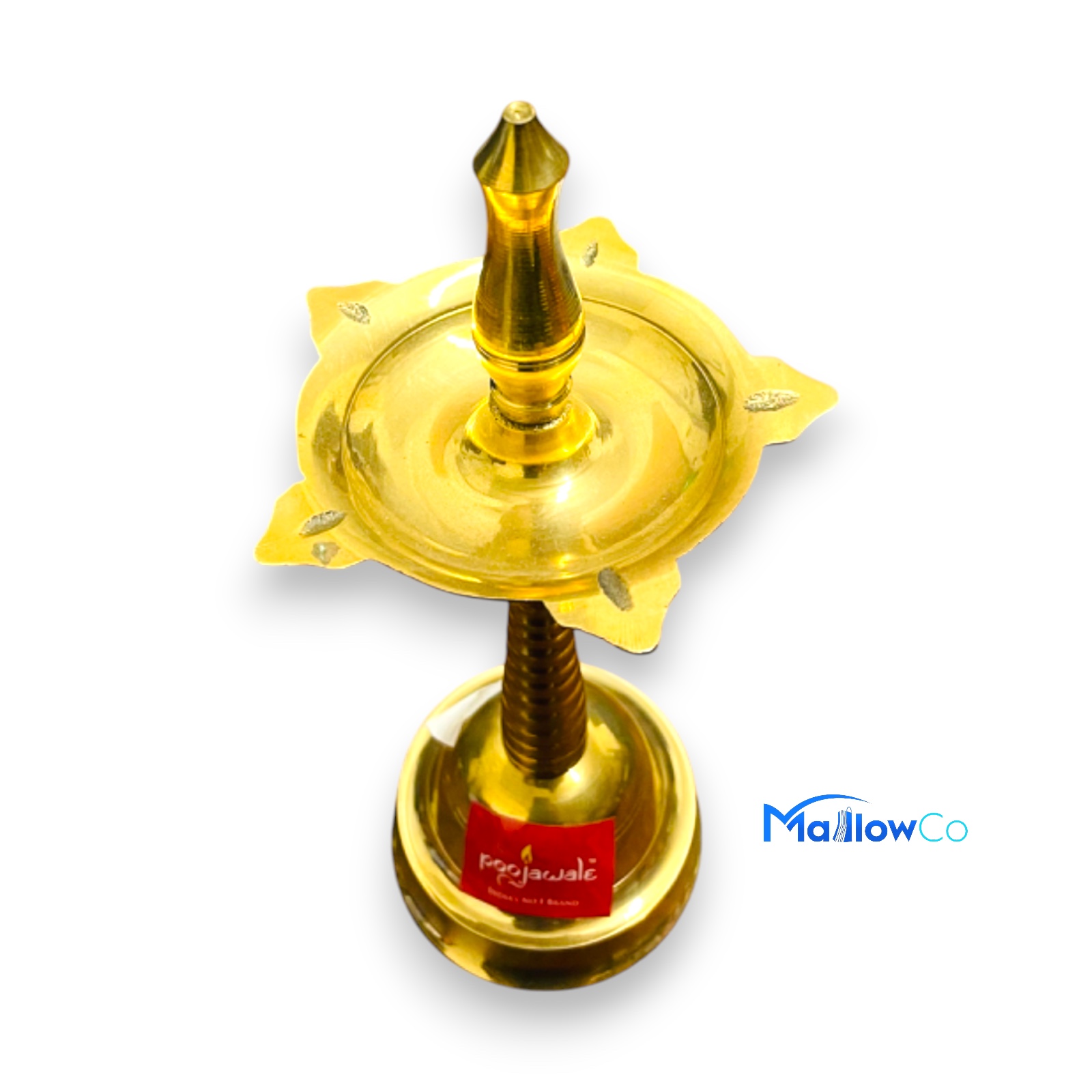 Brass Arati Lamp 20cm Height