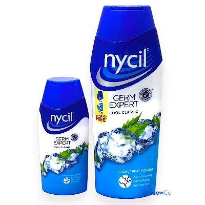 Nycil Germ Expert Cool Classic Talcum Powder