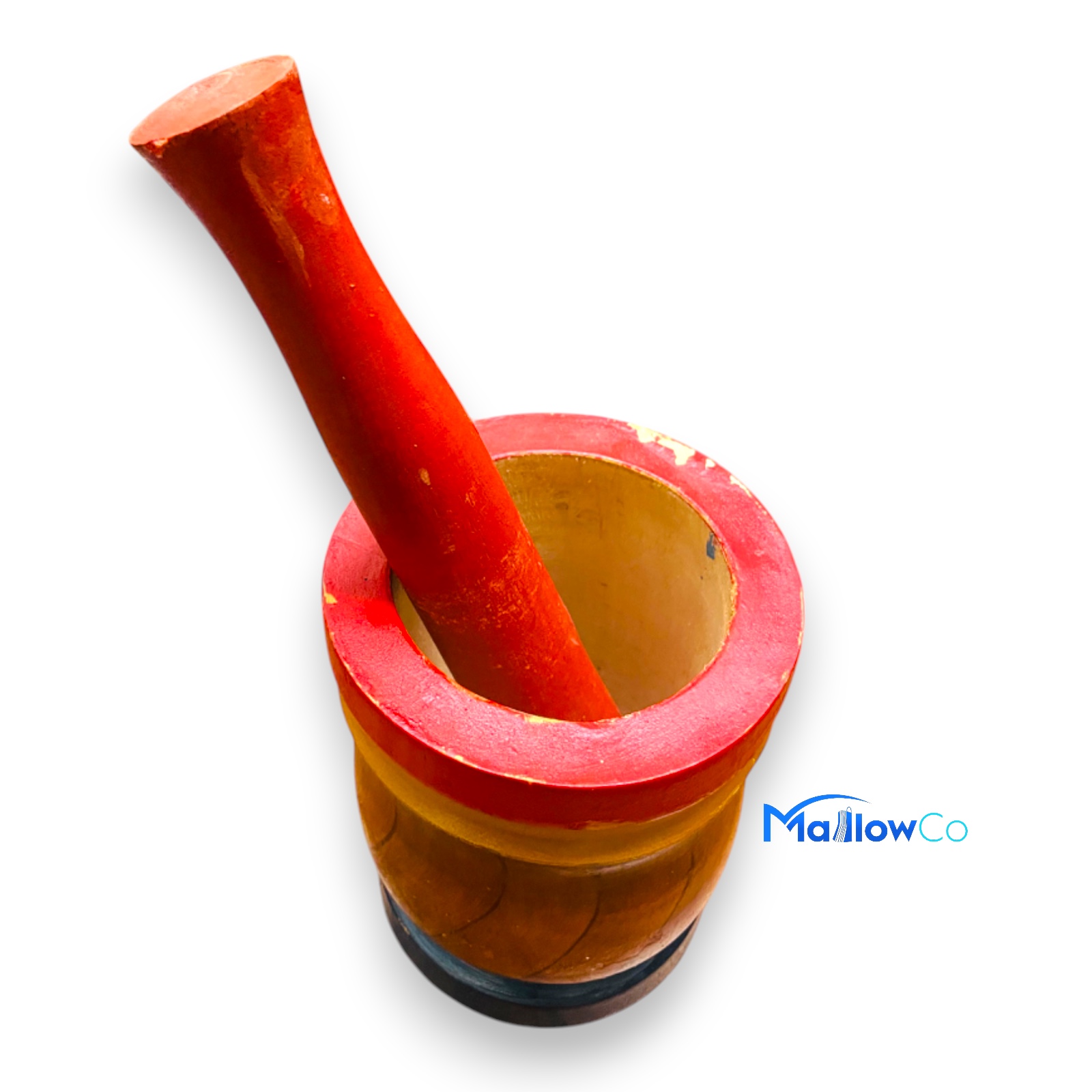 Wooden Okhal Large 7 inch