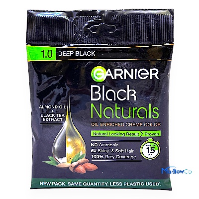 Garnier Natural Creme Color 1.0 Deep Black 20gm